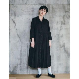 フォグリネンワーク(fog linen work)のfog linen work☆hal ワンピース☆ブラック☆後藤由紀子(ロングワンピース/マキシワンピース)