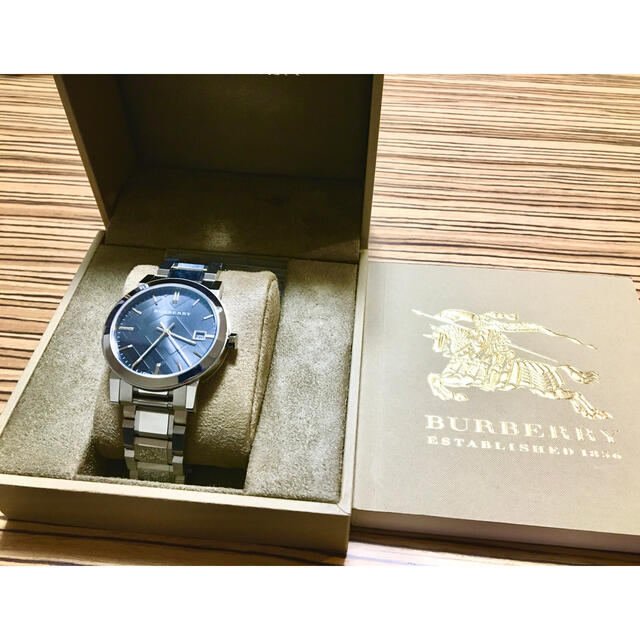 カラー BURBERRY メンズ 腕時計の通販 by りょうま's shop｜バーバリーならラクマ - BURBERRY(バーバリー) BU9001 サファイア