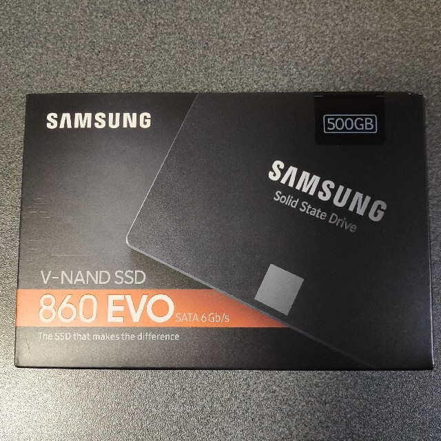 【新品】SSD500GB 2.5インチ Samsung 860 EVO