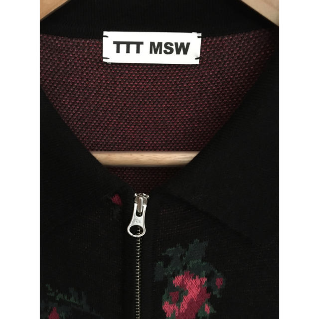 ALLEGE(アレッジ)のTTT MSW 20AW FLOWER KNIT POLO メンズのトップス(ニット/セーター)の商品写真