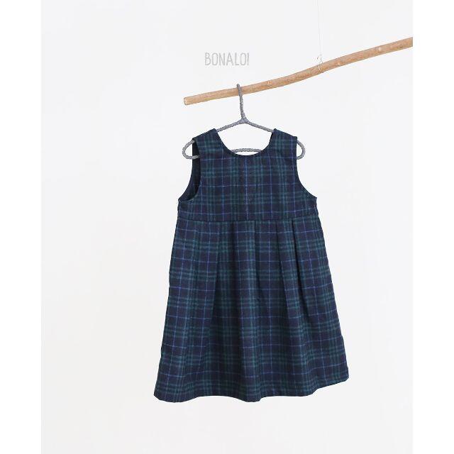 ★新品★ 2way ワンピース、韓国子供服 キッズ/ベビー/マタニティのキッズ服女の子用(90cm~)(ワンピース)の商品写真