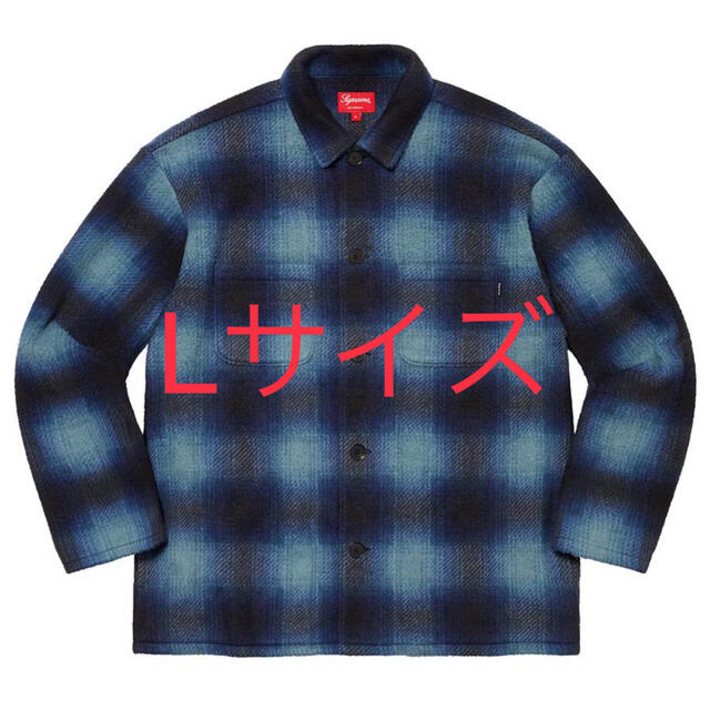 supreme Shadow Plaid Fleece Shirt