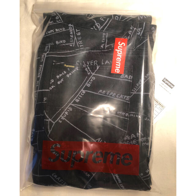 Supreme Gonz Map Denim Painter Pant 36