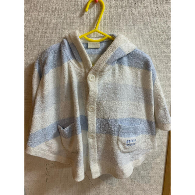 gelato pique(ジェラートピケ)の☆ジェラピケ ポンチョセット☆ キッズ/ベビー/マタニティのベビー服(~85cm)(カーディガン/ボレロ)の商品写真