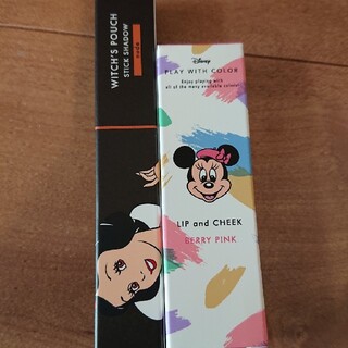 ディズニー(Disney)の新品未使用 ディズニー&witch's pouch チーク&リップ アイシャドウ(アイシャドウ)