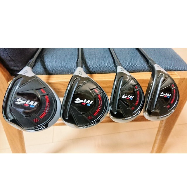 ゴルフTaylorMade(テーラーメイド) m4 4本(3w,5w,4u,5u)