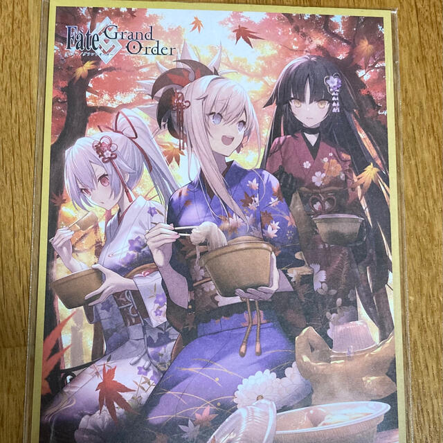 Fate/Grand Order☆ローソンコラボ　ミニ色紙2種 エンタメ/ホビーのアニメグッズ(その他)の商品写真