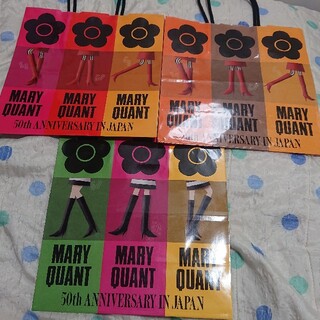 マリークワント(MARY QUANT)のMARY QUANT ショッパー(3枚セット)(ショップ袋)