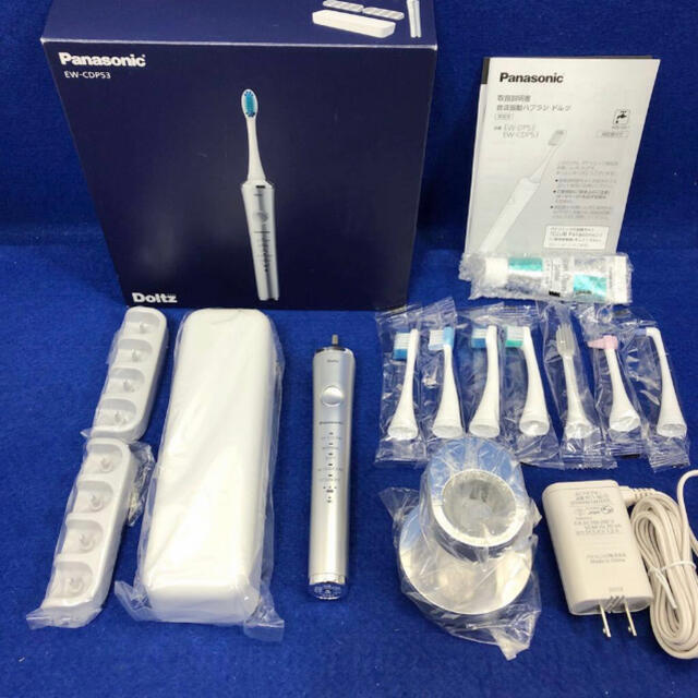 Panasonic EW-CDP53-S Doltz 音波振動ハブラシ シルバー 【逸品】 33
