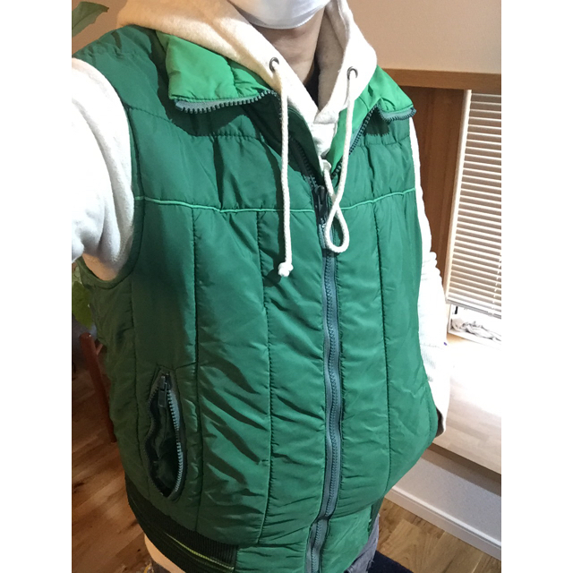 WOOLRICH ウールリッチ キルティング ベスト ジャケット XL