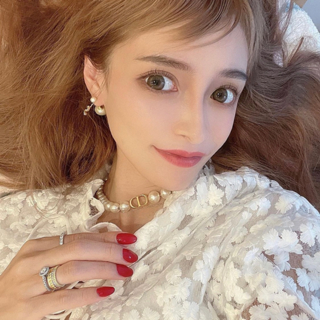 Dior(ディオール)のDior ディオール パールネックレス チョーカー　 レディースのアクセサリー(ネックレス)の商品写真