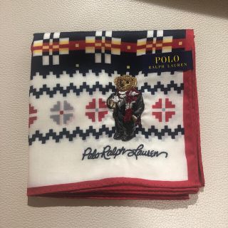 ラルフローレン(Ralph Lauren)のRalph Lauren POLO クリスマス　ハンカチ(ハンカチ)