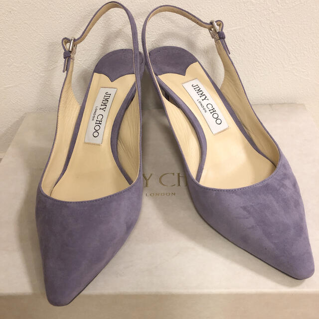 【美品】ジミーチュウ JimmyChoo ラベンダー色　パンプス