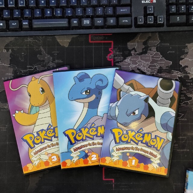 ポケモン(ポケモン)のポケモン　オレンジ諸島　北米　DVD BOX エンタメ/ホビーのDVD/ブルーレイ(アニメ)の商品写真