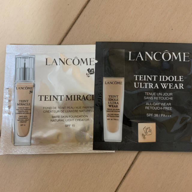 LANCOME(ランコム)のランコム ファンデーション サンプル コスメ/美容のキット/セット(サンプル/トライアルキット)の商品写真