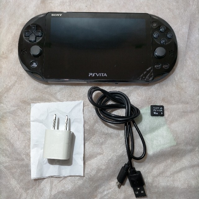 液晶新品 16G カード PS VITA 本体  PCH-2000 ZA11