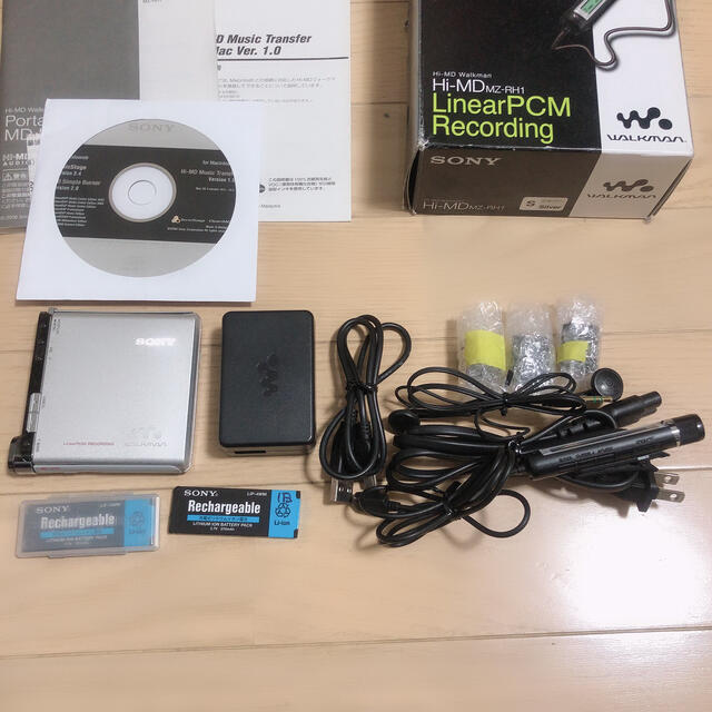 スーパーセール限定 送料込SONY Hi-MD MZ-RH WALKMAN MD→PCデータ移行