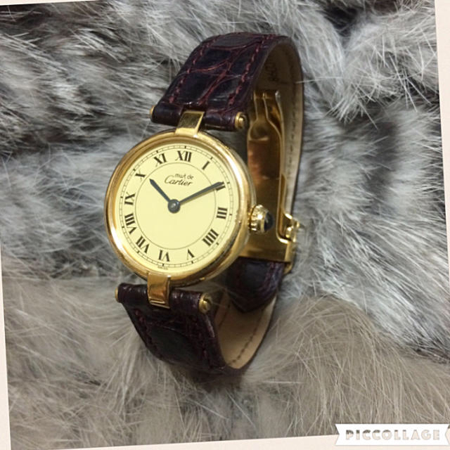 Cartier(カルティエ)の本日限定値下げ  カルティエDバックル レディースのファッション小物(腕時計)の商品写真