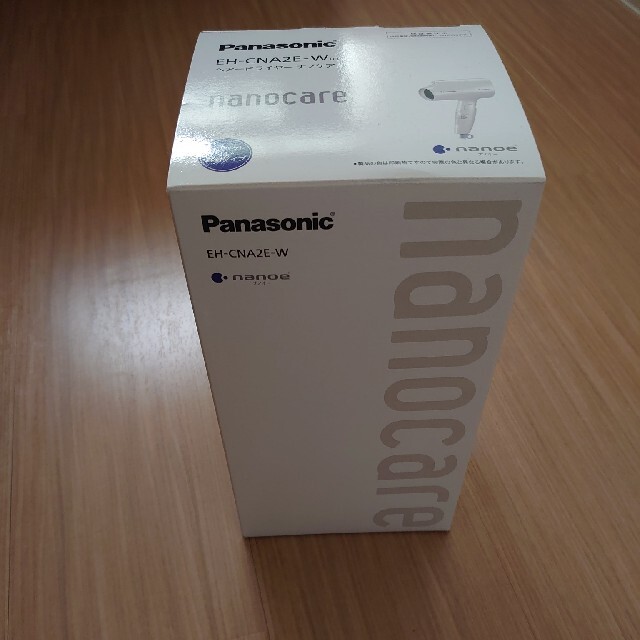 新品 Panasonic ヘアードライヤー ナノ手当 ホワイト EH-CNA2E-W 