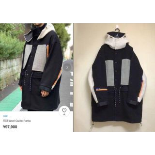 ソーイ(SOE)の定価96,120円★ソーイ 別注Wool Guide Parka/モッズコート(モッズコート)