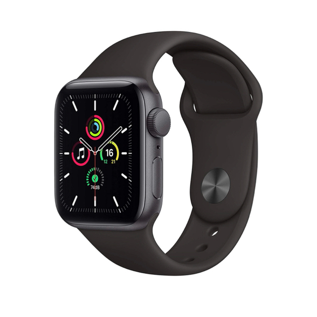 Apple(アップル)の★新品未開封★Apple Watch SE（GPS）40mmスペースグレイ スマホ/家電/カメラのスマートフォン/携帯電話(その他)の商品写真