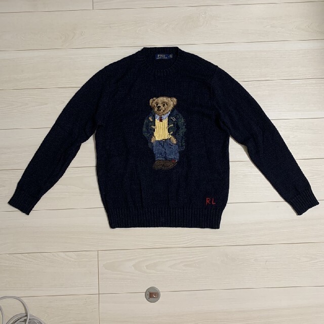 POLO RALPH LAUREN(ポロラルフローレン)の【値下げしました！】ポロ ラルフローレン ベアニット メンズのトップス(ニット/セーター)の商品写真