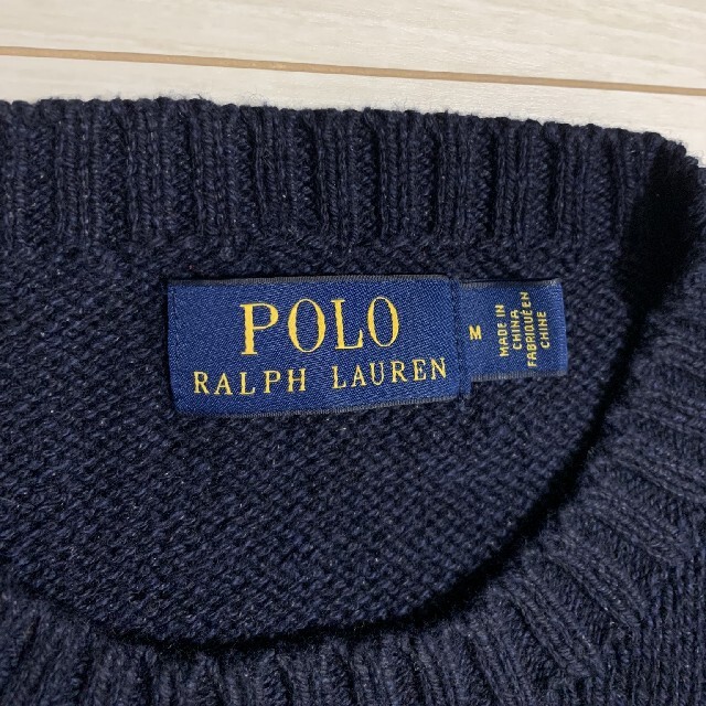 POLO RALPH LAUREN(ポロラルフローレン)の【値下げしました！】ポロ ラルフローレン ベアニット メンズのトップス(ニット/セーター)の商品写真