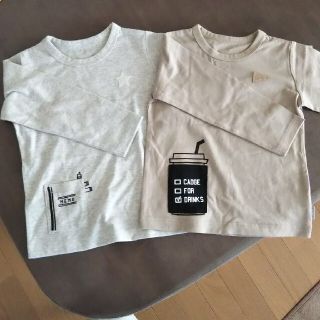 ベルメゾン(ベルメゾン)のロング Tシャツ 100センチ ベルメゾン(Tシャツ/カットソー)