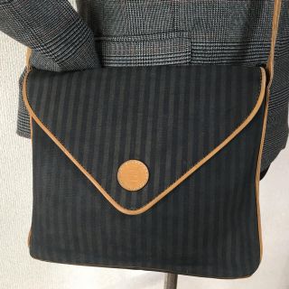 フェンディ(FENDI)のフェンディ  ショルダーバッグ ストライプ(ショルダーバッグ)