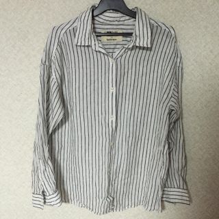 スピックアンドスパン(Spick & Span)のIRISH LINEN ビッグシャツ(シャツ/ブラウス(長袖/七分))