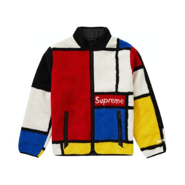 Supreme(シュプリーム)のSupreme Colorblocked Fleece フリース M メンズのジャケット/アウター(ブルゾン)の商品写真