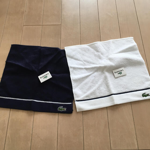 LACOSTE(ラコステ)のラコステ ミニハンドタオル エンタメ/ホビーのアニメグッズ(タオル)の商品写真