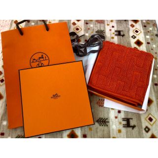 エルメス(Hermes)のHERMES ハンドタオル(タオル/バス用品)