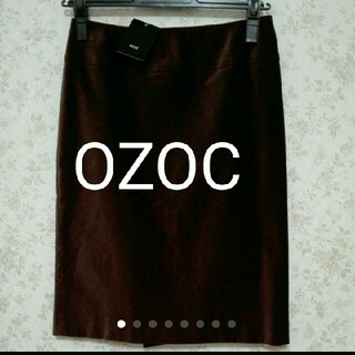 オゾック(OZOC)のOZOC  コーデュロイ　タイトスカート 38(ひざ丈スカート)