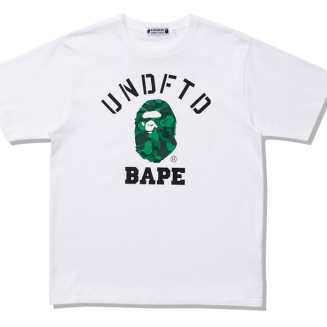 A BATHING APE(アベイシングエイプ)の【専用】BAPE X UNDFTD COLLEGE TEE メンズのトップス(Tシャツ/カットソー(半袖/袖なし))の商品写真