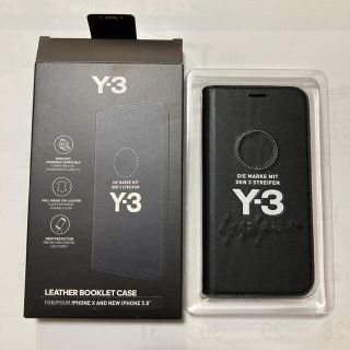 ワイスリー(Y-3)の新品 Y-3 手帳型iPhoneケース（X）(その他)