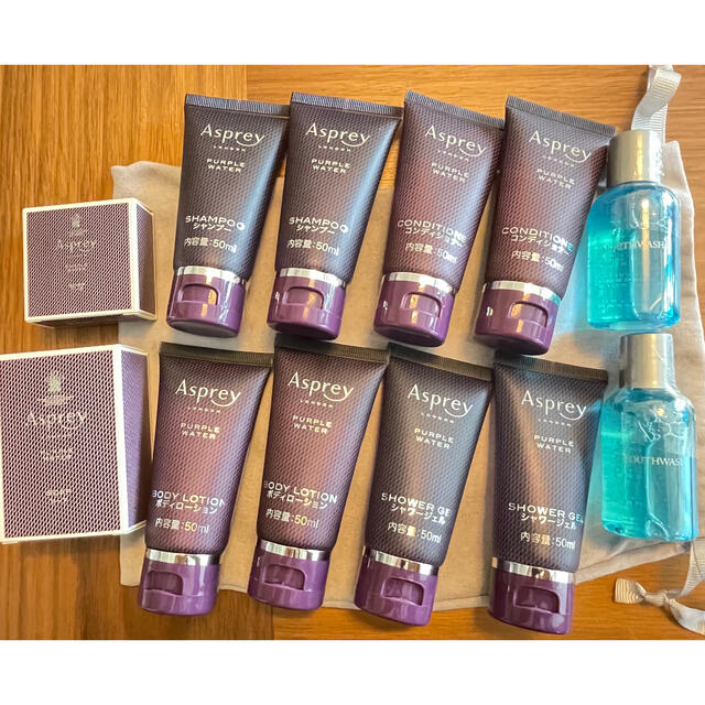 Aesop(イソップ)のリッツカールトン アメニティ アスプレイ Asprey 旅行用 お風呂 コスメ/美容のヘアケア/スタイリング(シャンプー/コンディショナーセット)の商品写真