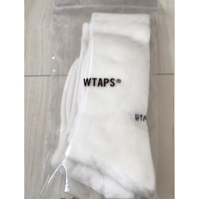 W)taps(ダブルタップス)の新品【3足セット】WTAPS SKIVVIES. SOX WHITE  メンズのレッグウェア(ソックス)の商品写真