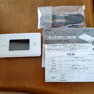 エーユー(au)のWiMAX2+ WX6 【中古】(その他)