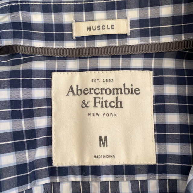 Abercrombie&Fitch(アバクロンビーアンドフィッチ)の【ポッキリ価格】アバクロ　チェックシャツ メンズのトップス(シャツ)の商品写真