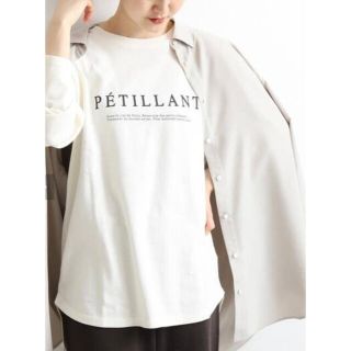 イエナ(IENA)のIENA PETILLANT ロングTシャツ ナチュラル(Tシャツ(長袖/七分))