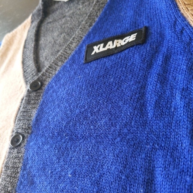 XLARGE(エクストララージ)のX-LARGEキッズ　カーディガン　5T（110センチ） キッズ/ベビー/マタニティのキッズ服男の子用(90cm~)(カーディガン)の商品写真