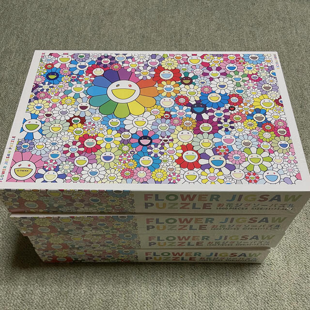 新品 村上隆 お花ジグソーパズル Takashi Murakami パズル