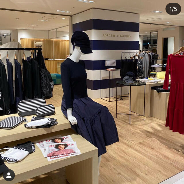 BARNEYS NEW YORK(バーニーズニューヨーク)のborders at  balcony レディースのワンピース(ロングワンピース/マキシワンピース)の商品写真