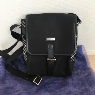 バーバリーブラックレーベル(BURBERRY BLACK LABEL)の美品　バーバリーブラックレーベル　ショルダーバッグ(ショルダーバッグ)