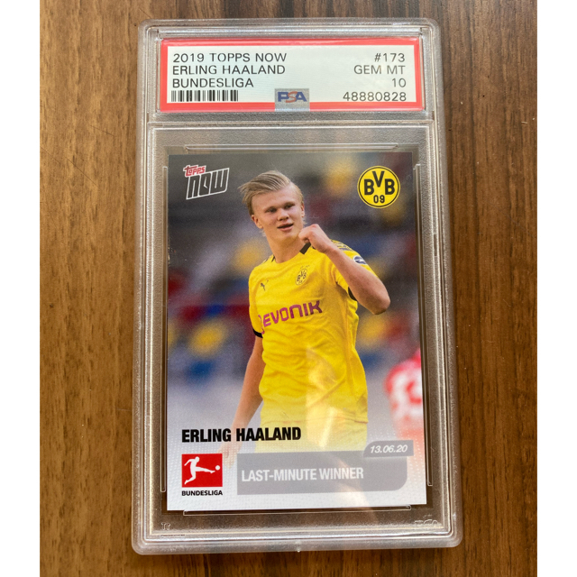 【PSA10】2020 Topps Now ERLING HAALANDエンタメ/ホビー