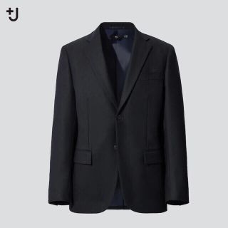 ユニクロ(UNIQLO)の新品 UNIQLO +J ウールテーラードジャケット XS ネイビー(テーラードジャケット)