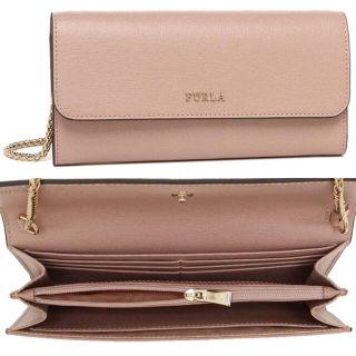 フルラ(Furla)の新品 FURLA（フルラ）のショルダーバッグ 長財布ポシェット チェーン付き(ショルダーバッグ)