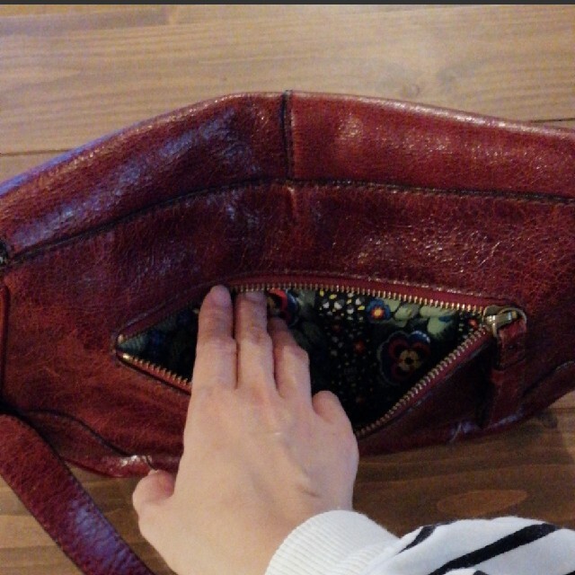 ANNA SUI(アナスイ)のANNA SUI　アナスイ レザーショルダーバッグ レディースのバッグ(ショルダーバッグ)の商品写真