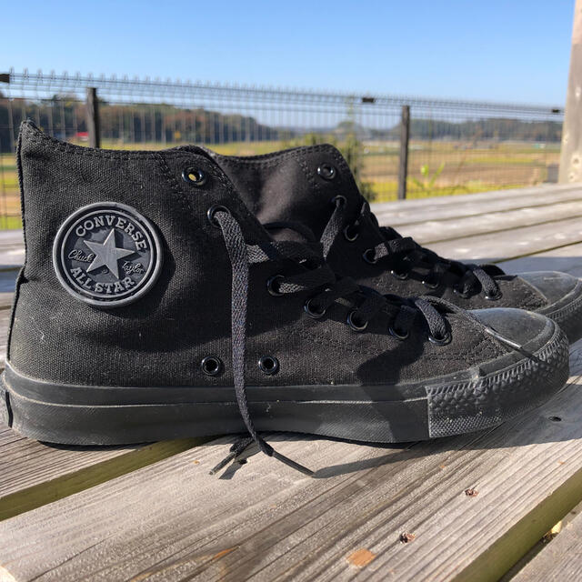 CONVERSE(コンバース)のgoing様専用コンバース　converse ハイカット　ブラック　27cm メンズの靴/シューズ(スニーカー)の商品写真